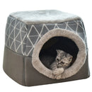 Closed Pet Sleeping House Dogs Cat Bed Suit For Winter Puppy Nest Winter Warm Cat Litter Pet Villa Closed Kennel Pet Supplies