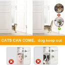 Cat Door Holder Latch Adjustable Dog Door Stopper Elastic Gate Lock Flex Latch Strap Keep Dog Out From Entering Pet Gate Supply