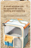Cat bag out portable cat backpack pet trolley case backpack car riding artifact dog large-capacity suitcase