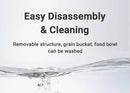 ROJECO Automatic Cat Feeder 2L Smart Dog Food Kibble Dispenser WiFi App Remote Control Timed Auto Pet Feeder For Puppy Kitten