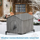 Winter Waterproof Stray Cat Dog Warm House Outdoor Warm Pet Cave Sleeping Beds Home Foldable Washable For Dog Puppy Supplies