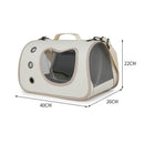 Portable Pet Carrier Bag for Small Dogs Cats Outdoor Foldable Cat Bag Breathable Cat Shoulder Bag Kitten Carrying Bag