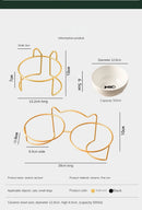Ceramic Cat Bowl Cat Food Bowl Dog Bowl Drinking Water Bowl Food Bowl Cervical  Protection Pet Supplies Ceramic Double  Cat Bowl