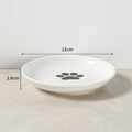 Pet Ceramic Bowl Nordic High Footed Ceramic Cat Food Bowl Snack Can Plate Anti Overturning Kitten Puppy Food Water Feeding Bowl