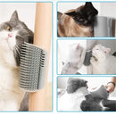 Cat Hair Rubbing Tool Corner Brush Hair Removal Comb Self-Play Itching Massage Brush Detachable Washable Non-Slip Cat Supplies