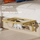 〔HM4〕Wood Cat Bed Space Capsule Cat House Cat Hammock Cat Window Bed Space Capsule Non Perforated Suspension Hammock Bed