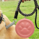 New Pet Outdoor Portable Lightweight Leakproof Dog Food Bowl Snack Box Multifunctional Feeding Water Bowl for Dogs and Cats