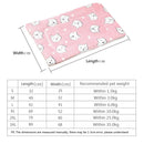 Thick Comfortable Small Cat Sleeping Nest Cushion Winter Warm Skin-friendly Cute Medium Cat Sofa Mat for Dog Bed Accessories