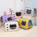 Portable Pet Carrier Bag for Small Dogs Cats Outdoor Foldable Cat Bag Breathable Cat Shoulder Bag Kitten Carrying Bag