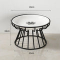 Pet Ceramic Bowl Nordic High Footed Ceramic Cat Food Bowl Snack Can Plate Anti Overturning Kitten Puppy Food Water Feeding Bowl