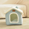 Foldable Cat/dog Pet Nest Detachable and Washable Cat House Dog House Indoor Cat Nest Suitable for Small and Medium-sized Pets