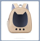 Portable Transparent Pet Backpack Foldable Outdoor Carrying Cats Bag Breathable Travel Bags for Kittens/Dogs Going Out Pets Bag