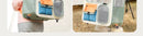 Cat bag out portable cat backpack pet trolley case backpack car riding artifact dog large-capacity suitcase