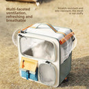 Cat bag out portable cat backpack pet trolley case backpack car riding artifact dog large-capacity suitcase