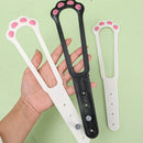 Cat Door Holder Latch Adjustable Dog Door Stopper Elastic Gate Lock Flex Latch Strap Keep Dog Out From Entering Pet Gate Supply