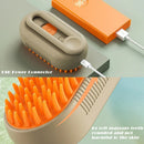 Steam Brush Cat Hair Steam Brush Steamy Cats Brush Electric Spray Pet Comb Grooming Removing Tangled and Loose Cats Accessories