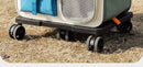 Cat bag out portable cat backpack pet trolley case backpack car riding artifact dog large-capacity suitcase