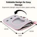 Portable Pet Carrier Bag for Small Dogs Cats Outdoor Foldable Cat Bag Breathable Cat Shoulder Bag Kitten Carrying Bag
