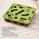 Interactive Cat Puzzle Toy Felt Toy Box with Maze Tunnel Bell Ball Indoor Entertainment Cat Toy