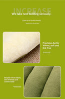 Winter Thermal Plush Cat Bed Winter Warm Enclosed House with Removable Washable Cover for Cats Small Pets Anxiety Relief ﻿