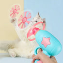 Funny Cat Toy Interactive Launch Pet Training Toy For Kitten Mini Flying Disc Shooting Gun Chasing Games Cat Toys Pet Supplies