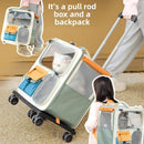 Cat bag out portable cat backpack pet trolley case backpack car riding artifact dog large-capacity suitcase