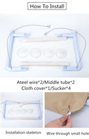 Hanging Cat Bed Pet Cat Hammock Aerial Cats Bed House Kitten Climbing Frame Sunny Window Seat Nest Bearing 20kg Pet Winter