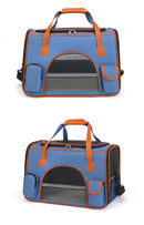 Dog Pet Carrier Bag Anti-Collapse Design Multiple Storage Pockets Cat Travel Handbag for Medium Cats, Puppy, Rabbits and Other S