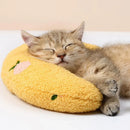 Hot Pet Sleeping Pillow Half Moon Pillow Cat Neck Protection Pillow Step on the Milk Deep Sleep U-shaped Pillow