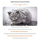 Stray Cat dog House Waterproof Outdoor Winter Warm Pet Cave Sleeping Beds Home Foldable Washable for Small Dog Puppy Supplies