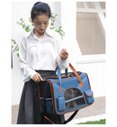 Dog Pet Carrier Bag Anti-Collapse Design Multiple Storage Pockets Cat Travel Handbag for Medium Cats, Puppy, Rabbits and Other S