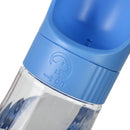 Portable Dog Water Bottle With Food Container Travel 2 in 1 Pet Water Dispenser For Small Large Dogs Cat Labrador Drinking Bowls