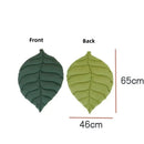 Spring Soft Cotton Cat Bed Mat Leaf Shaped Kitten Puppy Dog Sleep Blanket Double Sided Washable Pet Floor Rug Home Comfort Pad
