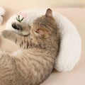 Hot Pet Sleeping Pillow Half Moon Pillow Cat Neck Protection Pillow Step on the Milk Deep Sleep U-shaped Pillow