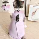 New Anti-licking Cat Weaning Suit Jumpsuit Vest Kitten Recovery Clothes After Surgery Clothing Cat Sterilization Suit For Pet