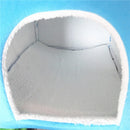 Removable Kennel Winter Pet House with Cushion Strawberry Foldable Pet Bed Puppy Cave Small and Medium Pet