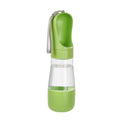 Portable Dog Water Bottle With Food Container Travel 2 in 1 Pet Water Dispenser For Small Large Dogs Cat Labrador Drinking Bowls
