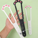 Cat Door Holder Latch Adjustable Dog Door Stopper Elastic Gate Lock Flex Latch Strap Keep Dog Out From Entering Pet Gate Supply