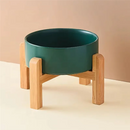 Self-Assembly Ceramic Double Cat Bowl Dog Bowl 400ML Pet Feeding Water Bowl Cat Puppy Feeder Product SuppliesFood Water Bowls