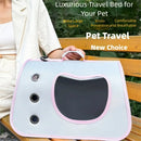 Portable Pet Carrier Bag for Small Dogs Cats Outdoor Foldable Cat Bag Breathable Cat Shoulder Bag Kitten Carrying Bag