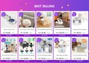 Cat Food Bowl Raised Dog Ceramic Adjustable Elevated Stand Feeder Neck Care Cat Dog Pets Supplies water Bowls