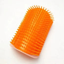 Cat Hair Rubbing Tool Corner Brush Hair Removal Comb Self-Play Itching Massage Brush Detachable Washable Non-Slip Cat Supplies