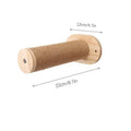 Cat Shelf Furniture Activity Indoor Cats Wall Hammock Climbing Shelves Solid Wood Steps Sisal Rope Cat Stairs Pet Wall Furniture