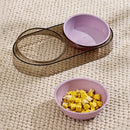 Food Feeders Pet Cat Double Bowls Feeder Adjustable Height Cats Dogs Drinker Water Bowl Dish Elevated Feeding Kitten Supplies