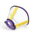 A fashionable contrast color stitching pet Elizabethan collar sterilization care collar for cats and dogs grooming collar to pre