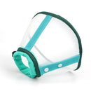 A fashionable contrast color stitching pet Elizabethan collar sterilization care collar for cats and dogs grooming collar to pre