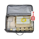 Oxford Cloth Foldable Cat Litter Box Large Capacity Waterproof Travel Litter Pan Rectangular with Shovel Mobile Cat Toilet