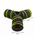 Cat Tunnel Tube Kitty Tunnel Bored Cat Pet Toys Peek Hole Toy Interactive for Indoor Cats Exercise Fun Reduce Anxiety Durable