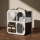 Cat bag out portable cat backpack pet trolley case backpack car riding artifact dog large-capacity suitcase