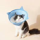 Cat Cone Collar Adjustable Soft Recovery Collar for Cats Prevent Licking Biting Comfort Feeding Dual Style Wear Suitable for Po